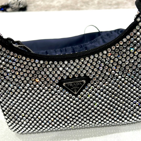 Prada Handbags - Prada crystal bag NEW
